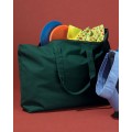 BE009 BAGedge 12 oz. Canvas Zippered Book Tote