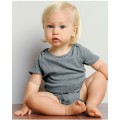 B100 Bella Infant 5.8 oz. Baby Rib Short-Sleeve One-Piece