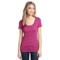 DM471 District Made® - Ladies Textured Scoop Tee