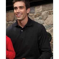 437ML Jerzees 5.6 oz. 50/50 Long-Sleeve Jersey Polo with SpotShield™