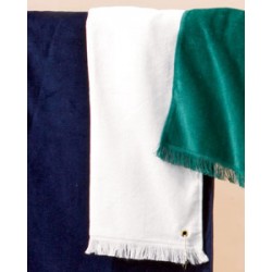 T64G Anvil Fringed Hand Towel with Grommet