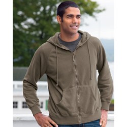 1940 Authentic Pigment 11 oz. Pigment-Dyed Ringspun Cotton Full-Zip Hood