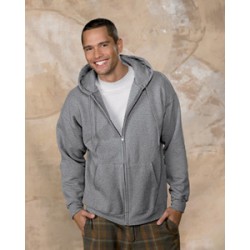 F280 Hanes 10 oz. Ultimate Cotton 90/10 Full-Zip Hood