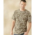 3906 Code V Adult Camouflage Cotton T-Shirt