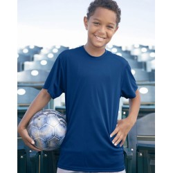 2120 Badger Youth B-Dry Core T-Shirt with Sport Shoulders